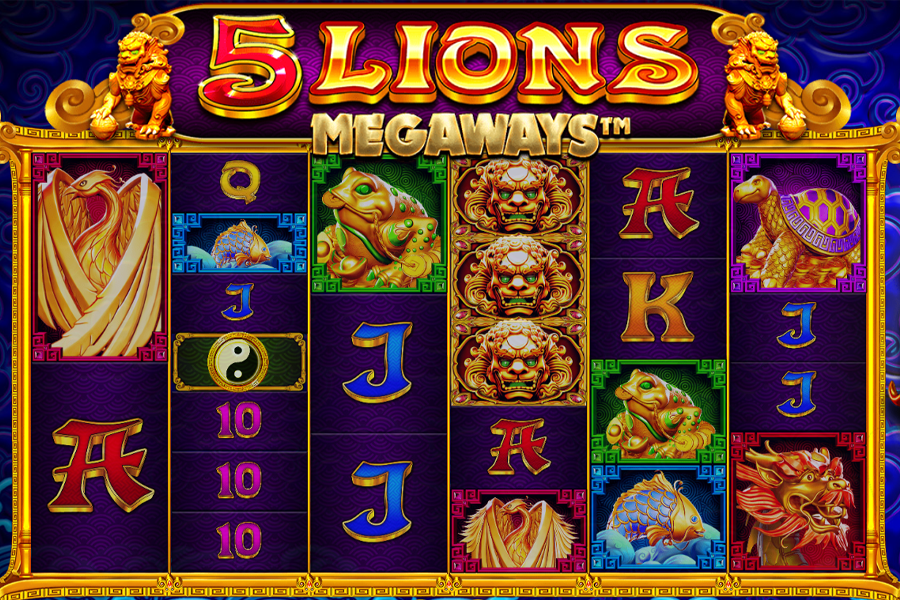 5 lions megaways theme