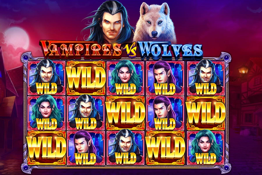 vampires vs wolves theme